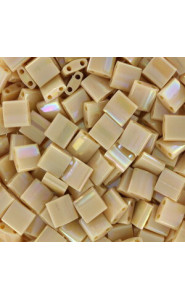 Miyuki tila 5x5mm beads - Opaque peer ab TL-488